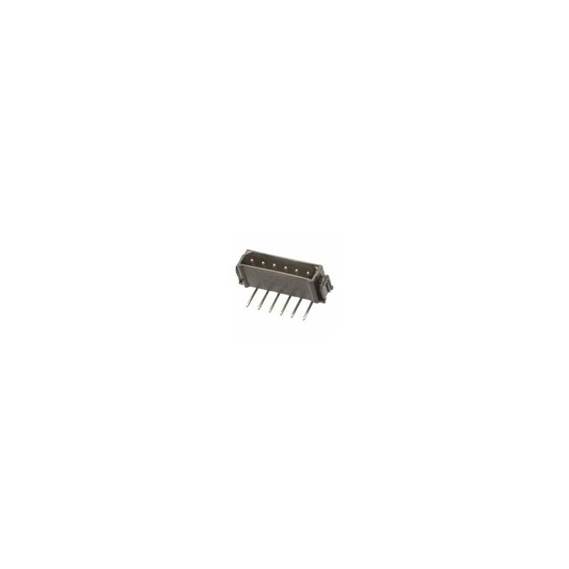 10 pcs : M80-8430642 - Power to the Board 6 POS SIL MALE R/A UNLATCHED TIN