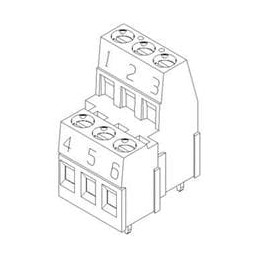 10 pcs : 39890-0604 - Fixed Terminal Blocks 5.0MM 4 POSITION
