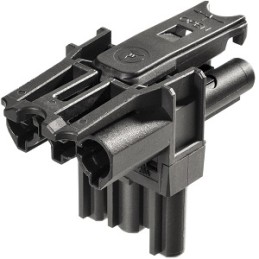 1 pcs - Wieland GST18i3 Series T-Distribution Block, 3-Pole, 20A, IP20