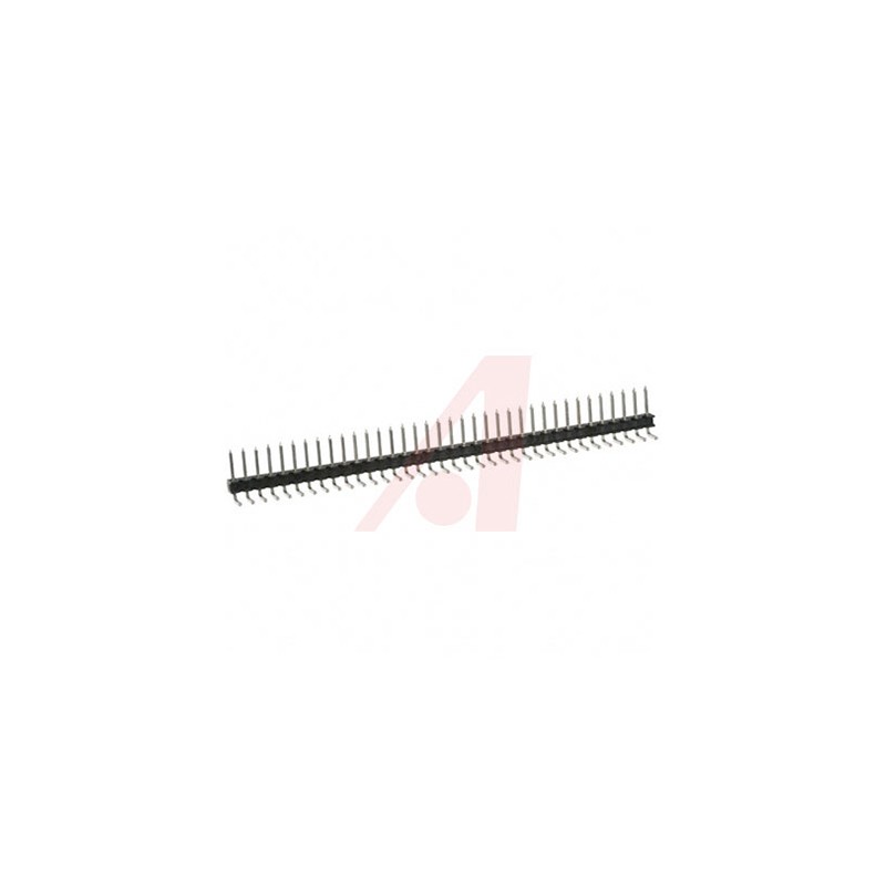 1 pcs - 3M 929 Series Right Angle Through Hole Pin Header, 36 Contact(s), 2.54mm Pitch, 1 Row(s), Unshrouded