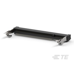 1 pcs - TE Connectivity DDR2 SO DIMM Series Right Angle Female Edge Connector, PCB Mount, 200-Contacts, 0.6mm Pitch, 2-Row