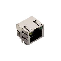 10 pcs : 615008137421 - Modular Connectors / Ethernet Connectors WR-MJ Feml Shld Hztl 8P8C Tab Up LED&EMI