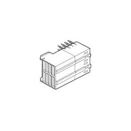 10 pcs : 88949-102LF - High Speed/Modular Connectors METRAL R/A PWR RECEPTACLE
