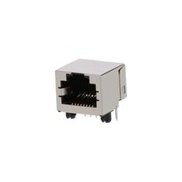 10 pcs : 43860-0025 - Modular Connectors / Ethernet Connectors 8POS R/A SMT LOW PROFILE