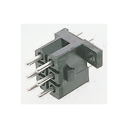 1 pcs - ITT Cannon Straight Through Hole Multiway Connector, 3 Contact(s), 5.08mm Pitch, 1 Row(s)
