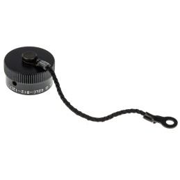 1 pcs - Amphenol 62GB MIL-DTL-26482 Plug Dust Cap, Shell Size 12, with Zinc Cobalt Finish, Aluminium