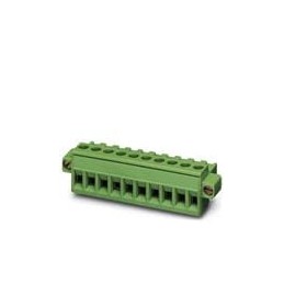 10 pcs : 1805301 - Pluggable Terminal Blocks 2 Pos 5.08mm pitch Plug 24-12 AWG Screw