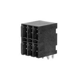 10 pcs : TBP03R12-350-06BK - Pluggable Terminal Blocks 2 24 Poles, Pluggable, Receptacle, Horizontal, 3.50 Pitch, Terminal Block