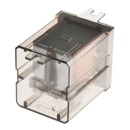 1 pcs - Finder Flange Mount Non-Latching Relay, 24V ac Coil, SPST