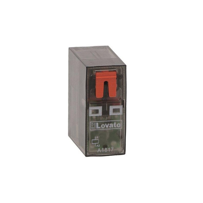 1 pcs - Lovato PCB Mount Non-Latching Relay, 24V dc Coil, 16A Switching Current, SPDT