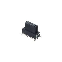 10 pcs : M55-6011242R - Board to Board & Mezzanine Connectors 12P 1.27 SMC Female Vertical SMT Type