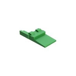 10 pcs : AW2P-C - Automotive Connectors 2 Pin Recept Wedge Keyed C Green