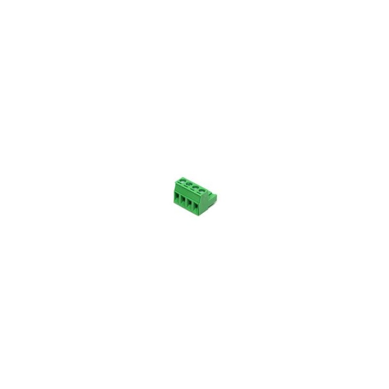 10 pcs : 37.004 - Pluggable Terminal Blocks AKZ950/4 Plgble Grn