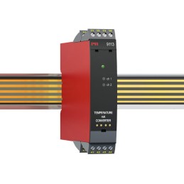 1 pcs - PR Electronics 9100 Series Signal Conditioner, Current, RTD, Thermocouple Input, Current Output, 19.2 - 31.2V dc