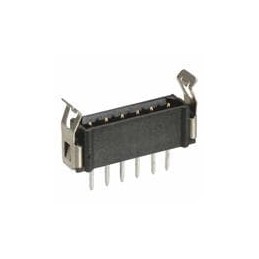 10 pcs : M80-8820345 - Power to the Board 3 SIL VERT MALE CONN LATCH