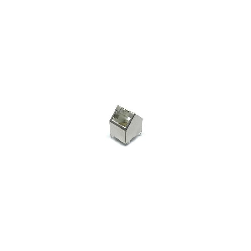 10 pcs : 615008145121 - Modular Connectors / Ethernet Connectors WR-COM Mod Jack Feml 8P8C Shield Std&Rvs