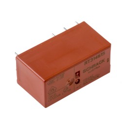 1 pcs - TE Connectivity PCB Mount Power Relay, 115V ac Coil, 16A Switching Current, SPDT