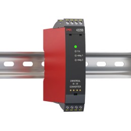 1 pcs - PR Electronics Universal f/I-f/f converter Series Frequency / Current Converter, Current, Frequency Input, Analogue,