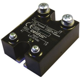 1 pcs - Celduc SCM Series Solid State Relay, 40 A Load, Panel Mount, 600 V dc Load, 32 V dc Control