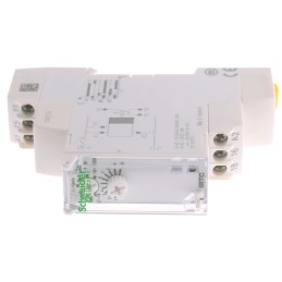 1 pcs - Schneider Electric Acti9 Series DIN Rail Mount Timer Relay, 24 - 240 V ac, 24V dc, 2-Contact, 0.1 -
