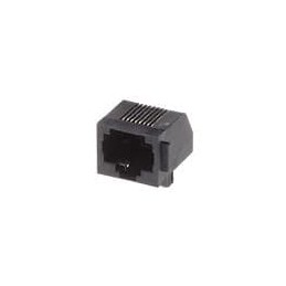 10 pcs : 5555248-1 - Modular Connectors / Ethernet Connectors 8/8 SMT LO PRO R/A