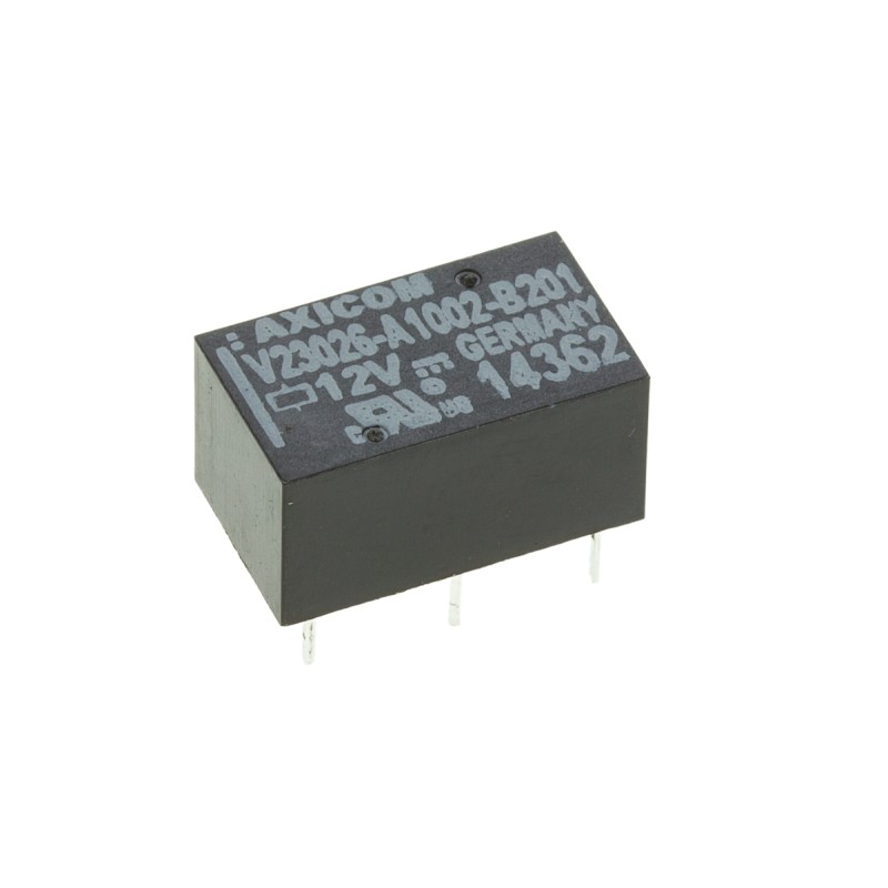 1 pcs - TE Connectivity SPDT PCB Mount Non-Latching Relay, 12V dc Coil