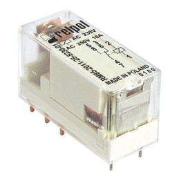 1 pcs - Relpol PCB Mount Power Relay, 5V dc Coil, 16A Switching Current