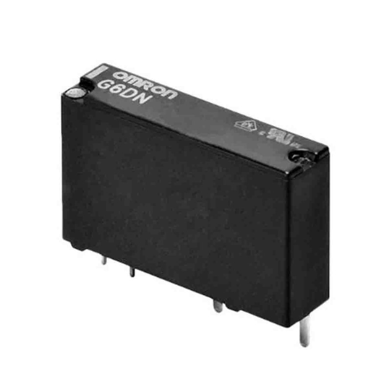 1 pcs - Omron Power Relay, 5V dc Coil, 5A Switching Current, SPST