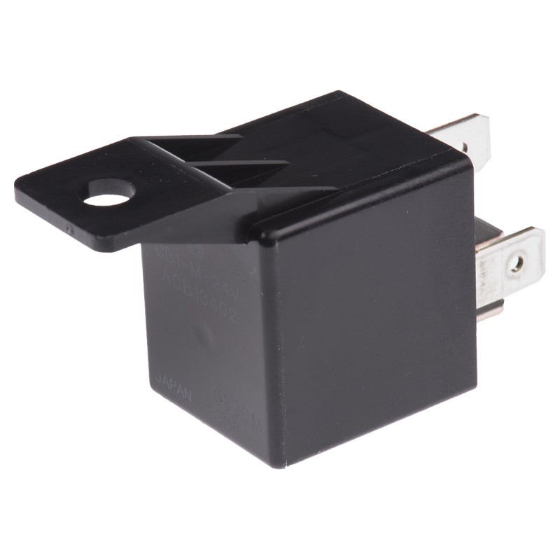 1 pcs - Panasonic PCB Mount Automotive Relay, 24V dc Coil Voltage, 40A Switching Current, SPDT