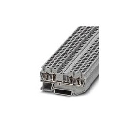 10 pcs : 3031306 - DIN Rail Terminal Blocks ST 2.5 QUATTRO