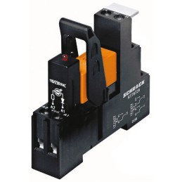 1 pcs - TE Connectivity RT Series Interface Relay, DIN Rail Mount, 24V dc Coil, SPDT, 1-Pole