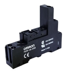 1 pcs - Omron P2RF 250V ac DIN Rail Relay Socket, for use with G2R Relay