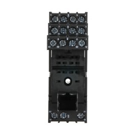 1 pcs - TE Connectivity 4 Pin 240V ac DIN Rail Relay Socket, for use with PT5 Series