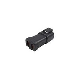 10 pcs : DT04-4P-E005 - Automotive Connectors 4P DT RECP ASM BLACK, END CAP