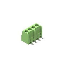 10 pcs : 691243100004 - Fixed Terminal Blocks WR-TBL 3.50mm Pitch Rising Cage 4P
