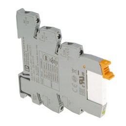 1 pcs - Phoenix Contact PLC-RSC- 24DC/21AU Series Interface Relay, DIN Rail Mount, 24V dc Coil, SPDT, 1-Pole