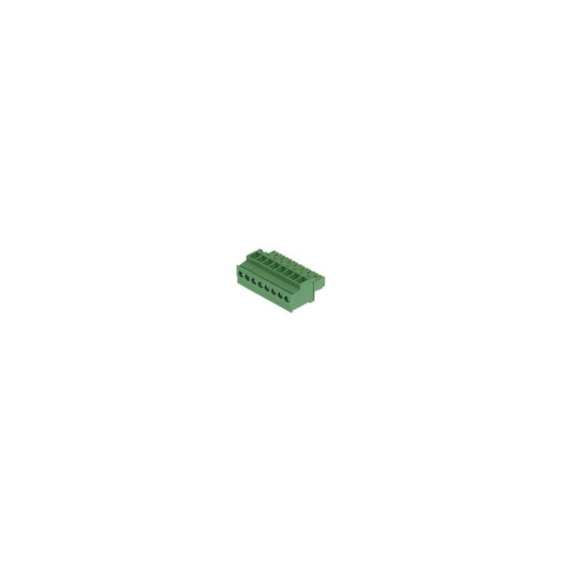10 pcs : 39503-7008 - Pluggable Terminal Blocks 3.50MM EURO PLUG VER UG VERT RWE GRN 8CKT