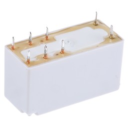 1 pcs - Finder PCB Mount Power Relay, 12V dc Coil, 16A Switching Current, SPDT