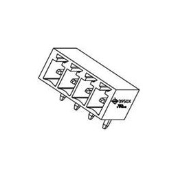10 pcs : 39502-6010 - Pluggable Terminal Blocks 3.5MM EURO HEADER RA HEADER RA GRN 10CKT