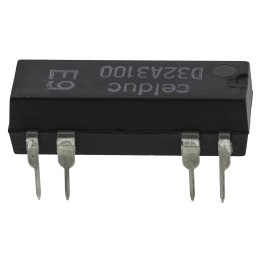 1 pcs - Celduc PCB Mount Reed Relay, 5V dc Coil, DPST, 100V dc Max, 200Ω