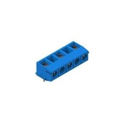 10 pcs : 691106800003 - Pluggable Terminal Blocks WR-TBL 10.0mm pitch Modular THT Blue Vertical cable entry Wire Protector 7.5mm