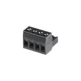 10 pcs : 39530-0004 - Pluggable Terminal Blocks 5.08MM EURO PLUG RA BLK 4CKT