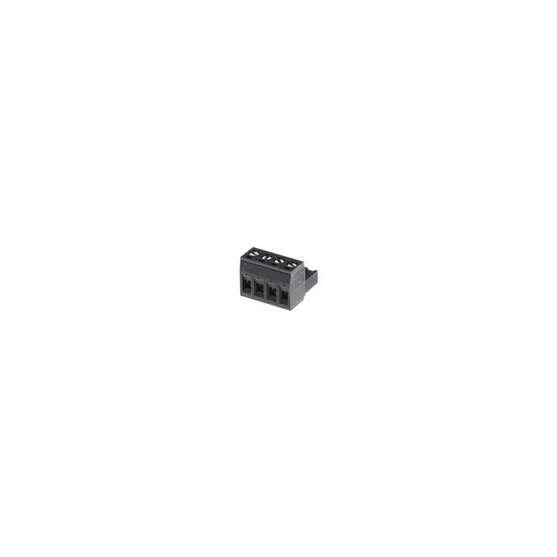 10 pcs : 39530-0004 - Pluggable Terminal Blocks 5.08MM EURO PLUG RA BLK 4CKT