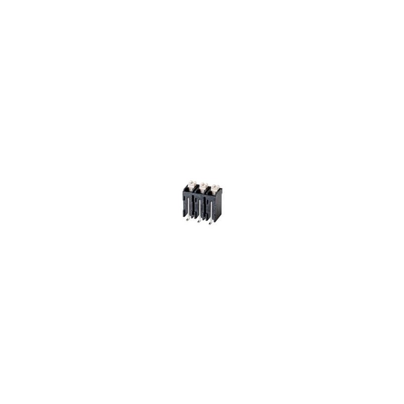 10 pcs : TBLH12V-500-05BK - Fixed Terminal Blocks Screwless, High Temperature, Vertical, 5.00 mm pitch, Black with Gray Button