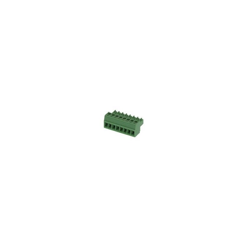 10 pcs : 39500-5008 - Pluggable Terminal Blocks 3.5MM EURO PLUG RA G URO PLUG RA GRN 8CKT