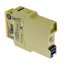 1 pcs - Pilz Single-Channel Safety Switch/Interlock Safety Relay, 110V ac, 2 Safety Contacts