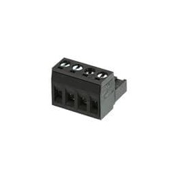 10 pcs : 39520-0004 - Pluggable Terminal Blocks 5.0MM EURO PLUG RA BLK 4CKT