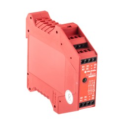 1 pcs - Rockwell Automation Single-Channel Safety Switch/Interlock Safety Relay, 24V ac/dc, 3 Safety Contacts