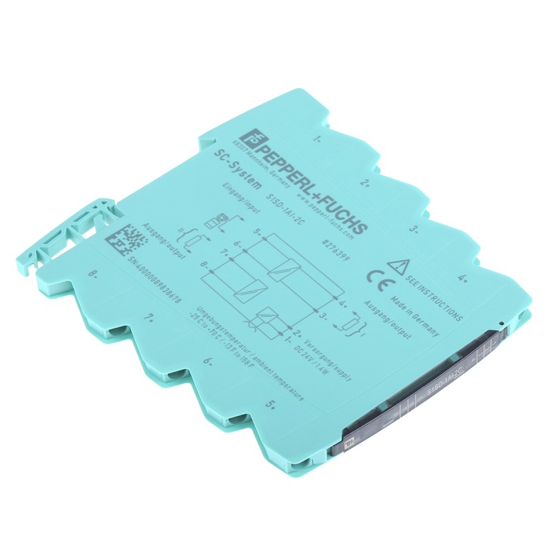 1 pcs - Pepperl + Fuchs S1SD Series Signal Conditioner, Current Input, Current Output, 16.8 - 31.2V dc Supply