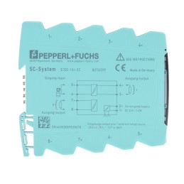 1 pcs - Pepperl + Fuchs S1SD Series Signal Conditioner, Current Input, Current Output, 16.8 - 31.2V dc Supply